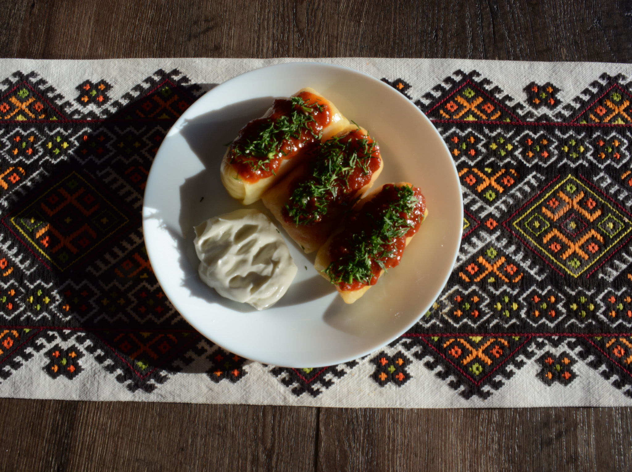 Cabbage Roll Plate