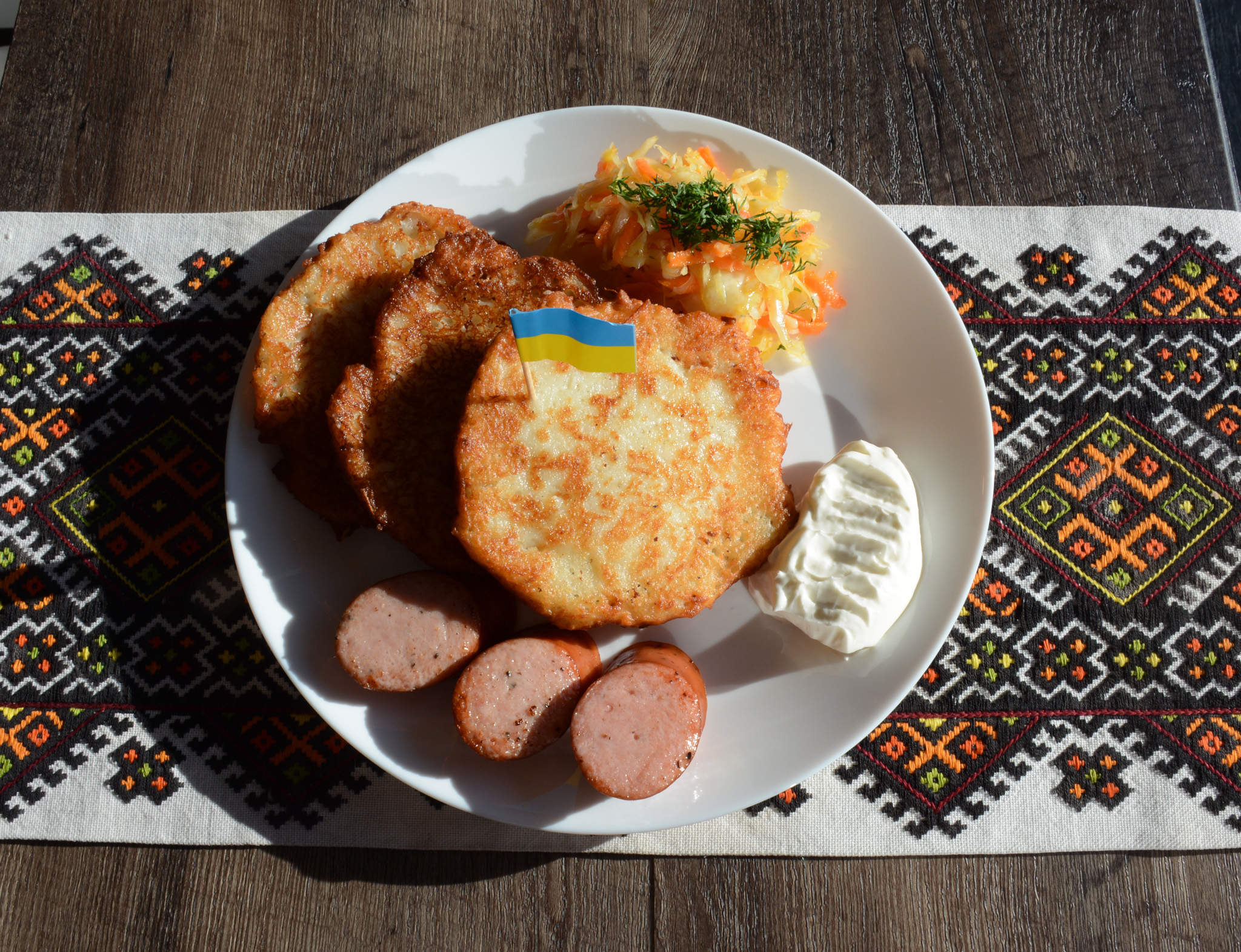 Potato Pancake Plate