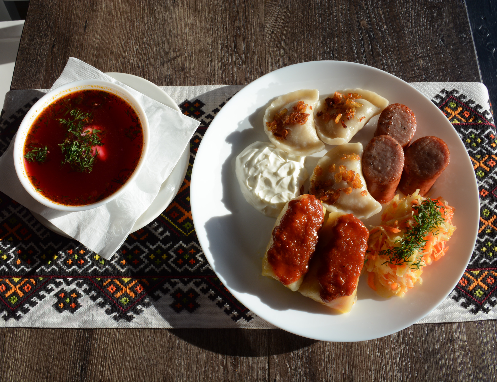 Sampler Plate