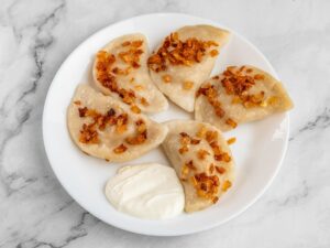 1 DOZEN FROZEN VARENYKY (PEROGIES) BAG